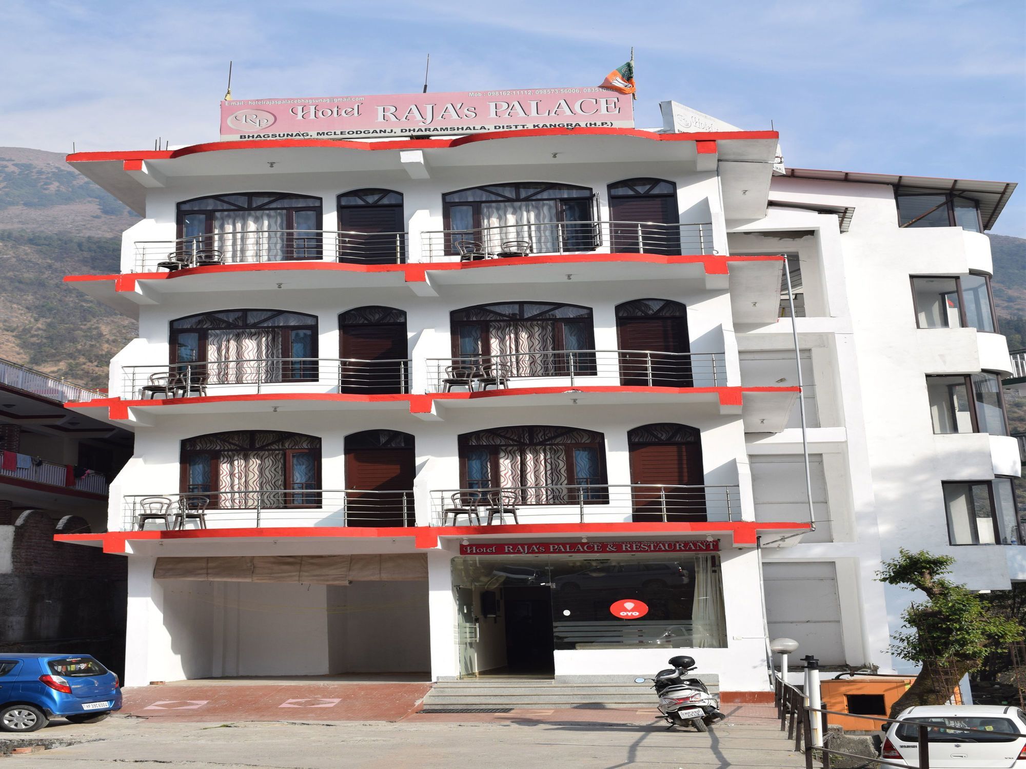 Oyo 10322 Hotel Raja Palace Dharamshala Exteriör bild
