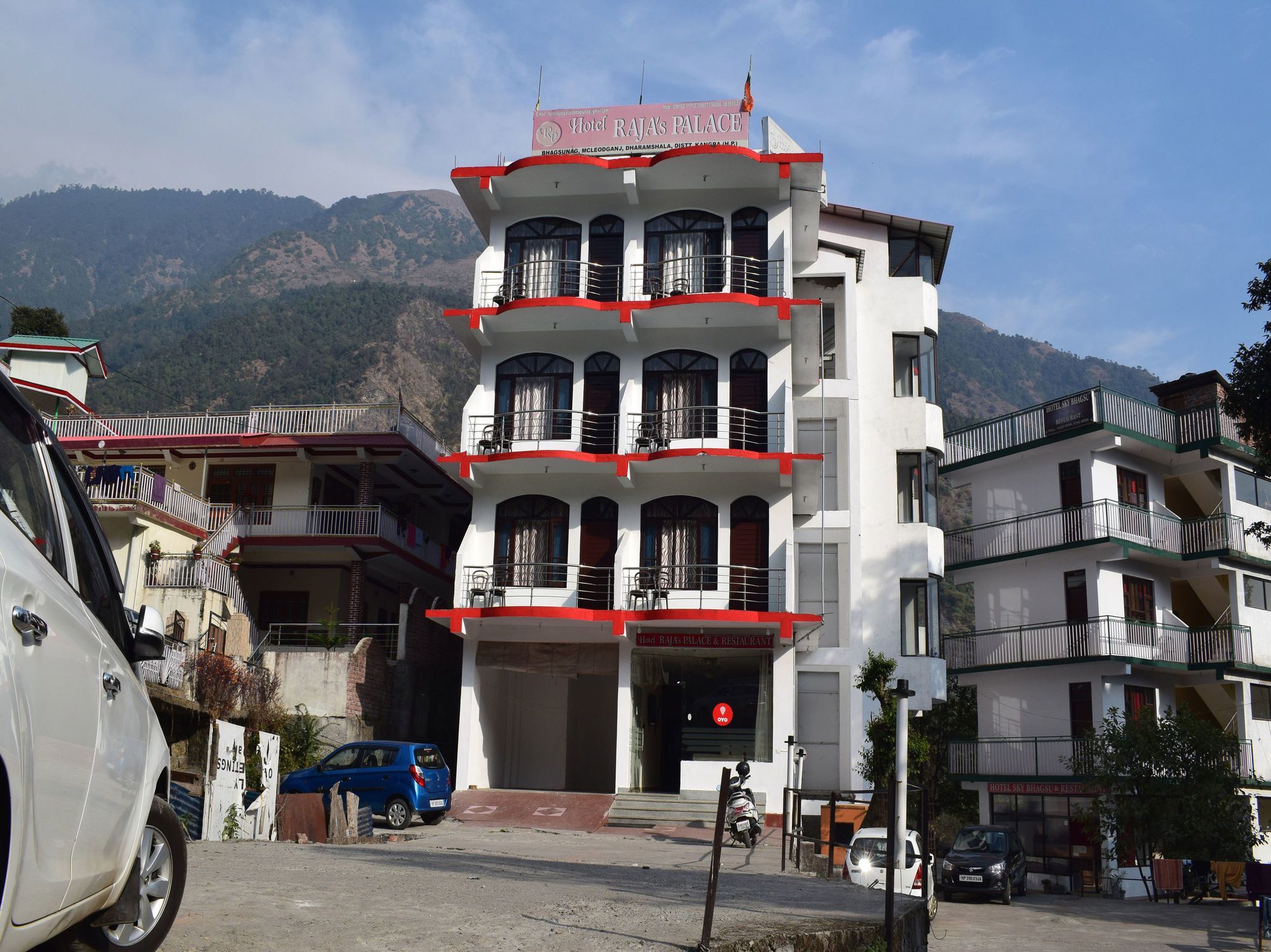 Oyo 10322 Hotel Raja Palace Dharamshala Exteriör bild